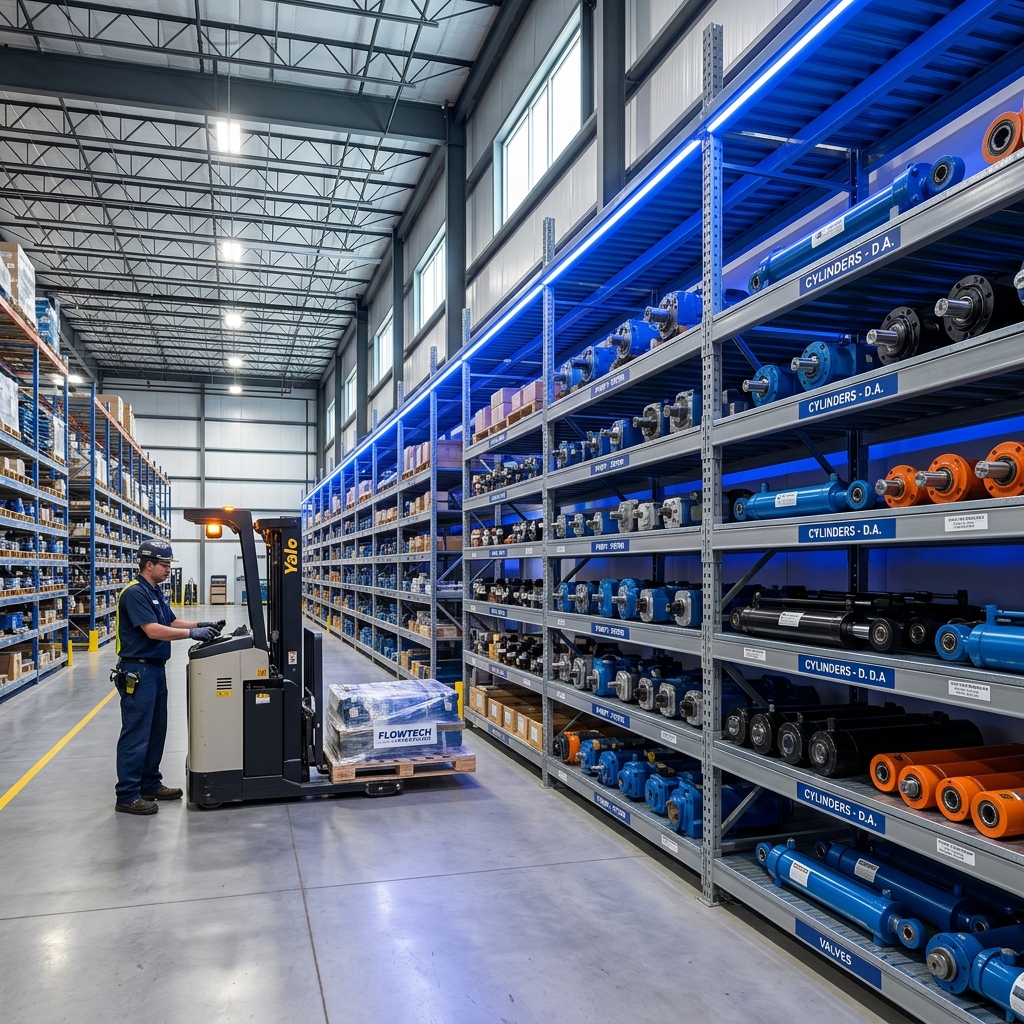 Sanvi Hydraulics workshop — hydraulic equipment and engineering